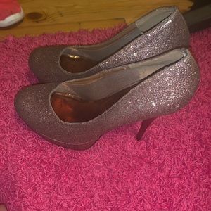 Sparkly heels